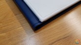 Album en Polipiel Azul Marino y Blanca